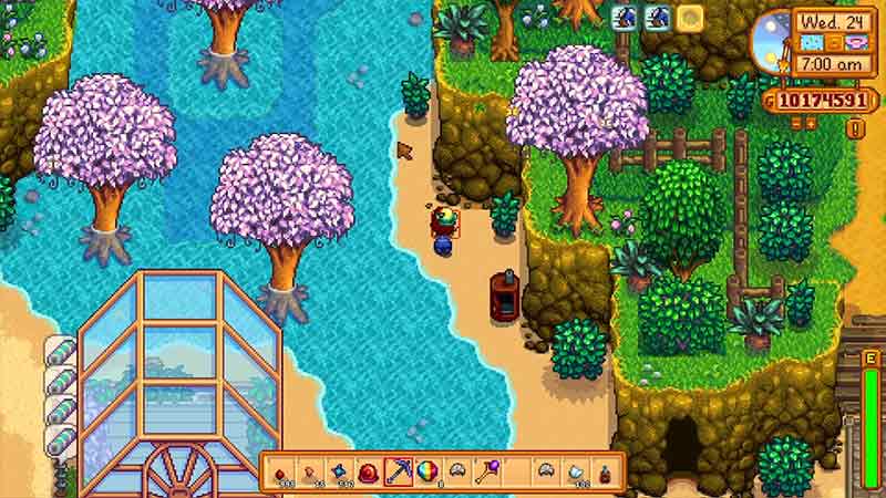 beach farm layout 