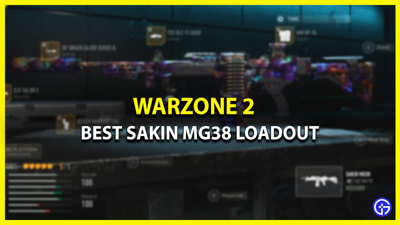 best sakin mg38 build warzone 2