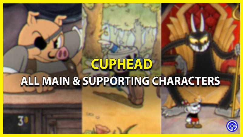 cuphead characters