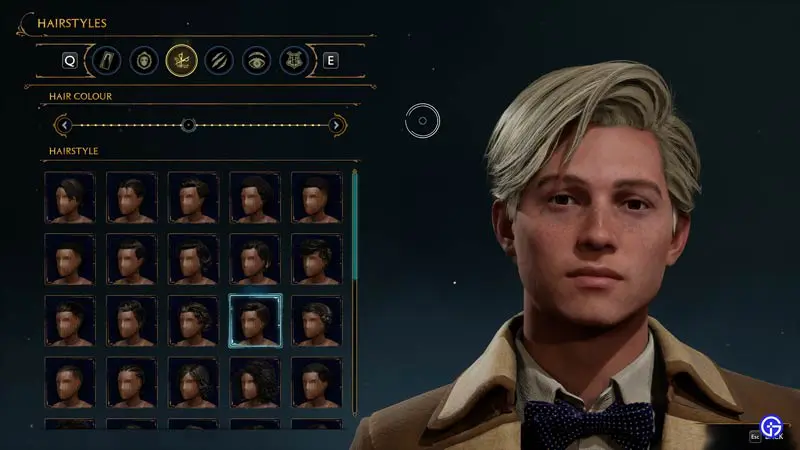 Hairstyle for Draco Malfoy Build
