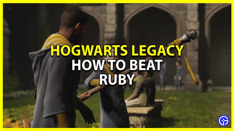 how to beat ruby weil best race time in hogwarts legacy