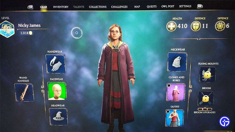 hogwarts legacy transmog guide on how to change outfit gears