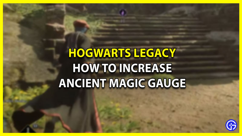 increase ancient magic gauge hogwarts legacy