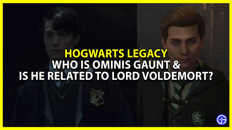 You meet an ancestor of Lord Voldemort at Hogwarts Legacy, but