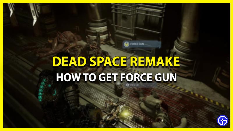 location force gun dead space