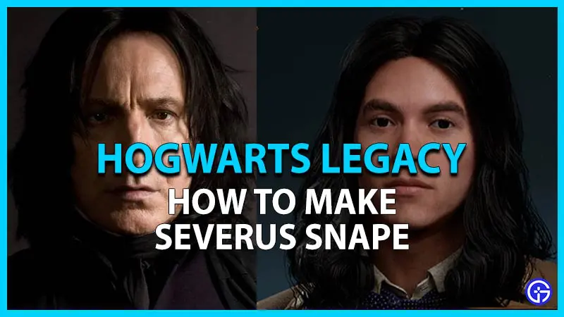 hogwarts legacy make severus snape character build