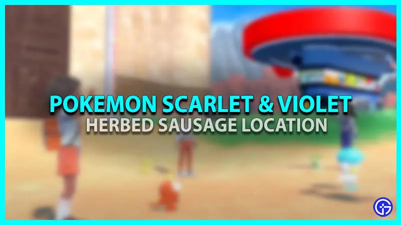 pokemon SV herbed sausage