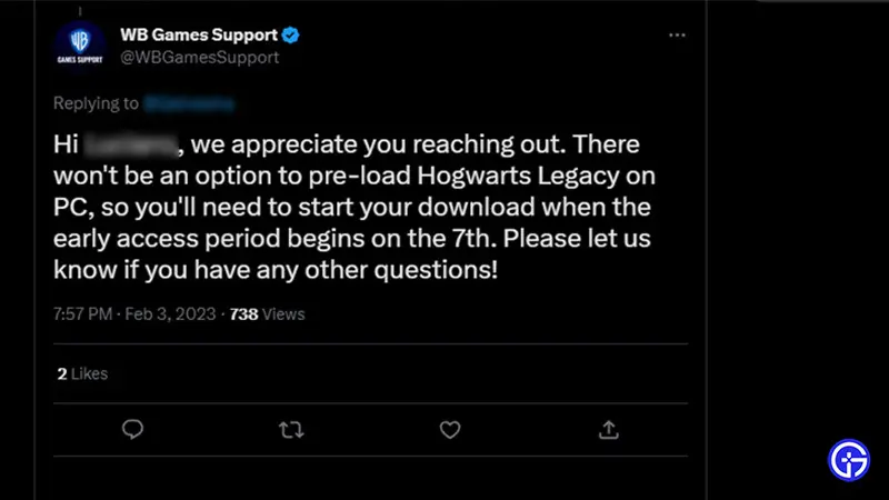 preload hogwarts legacy