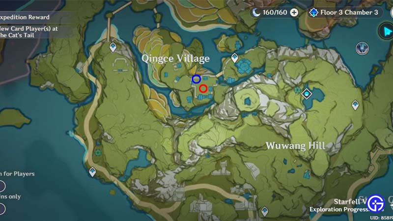 qingce village lantern rite 2023 character locations