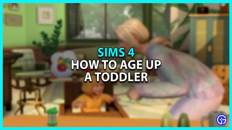How to Age Up A Toddler in Sims 4