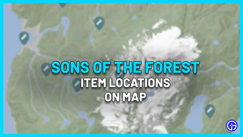 Sons of the Forest: Interactive Map