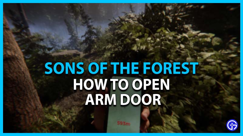 Sons of the Forest: Gold arm door location, how to open gold arm door -  Polygon