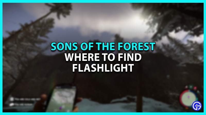 Where to find Flashlight in Sons of The Forest