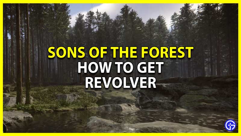 how to get revolver in sons of the forest