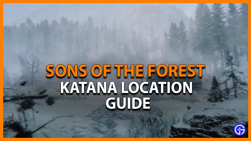 sons of the forest katana location