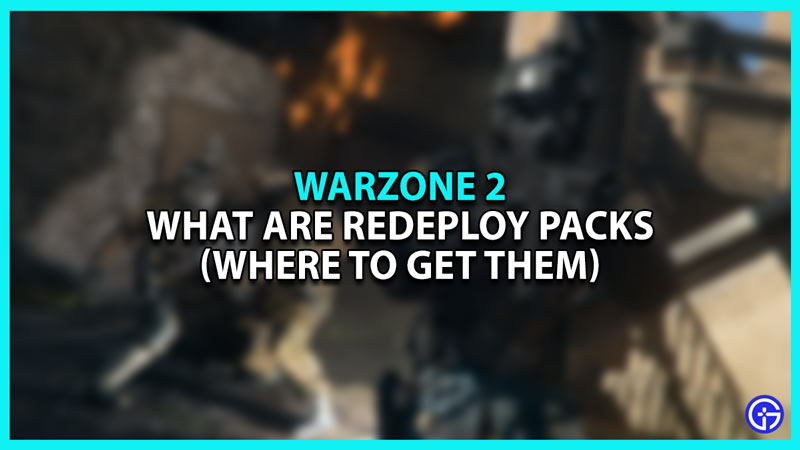 redeploy packs in Warzone 2
