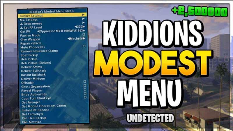 gta 5 online how to use kiddions mod menu