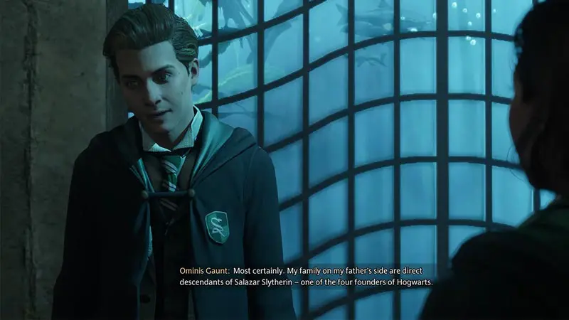 is ominis gaunt from hogwarts legacy related to lord voldemort