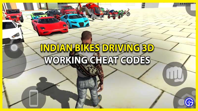 Active Indian Bikes Driving 3D Cheat Codes