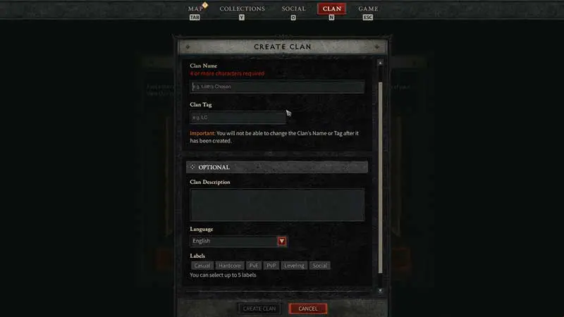 Diablo IV Clan Guide