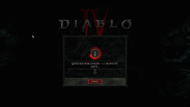 Diablo IV Queued For Login Authentication Pending Error 