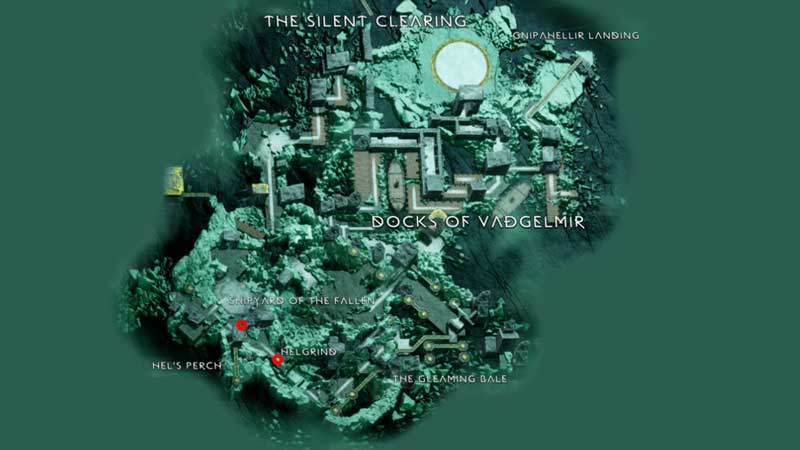 GoW Ragnarok Odin's Raven Helgrind Location
