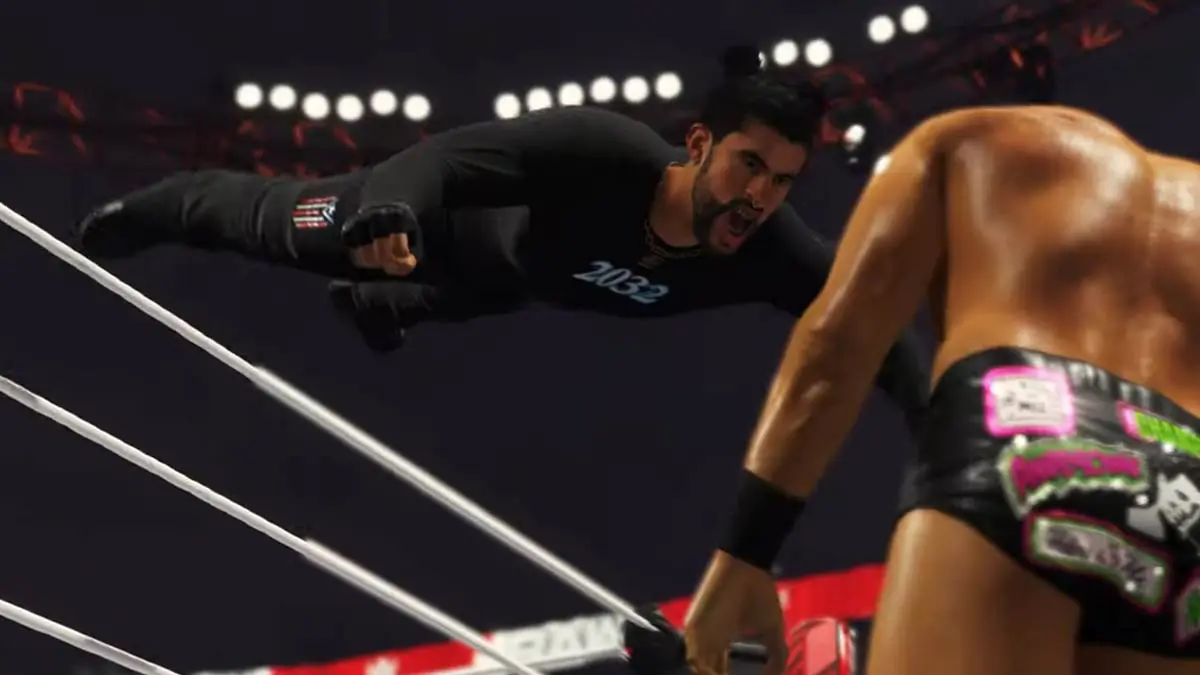 How Can I Perform All Springboard Dives In WWE 2K23 standing and running