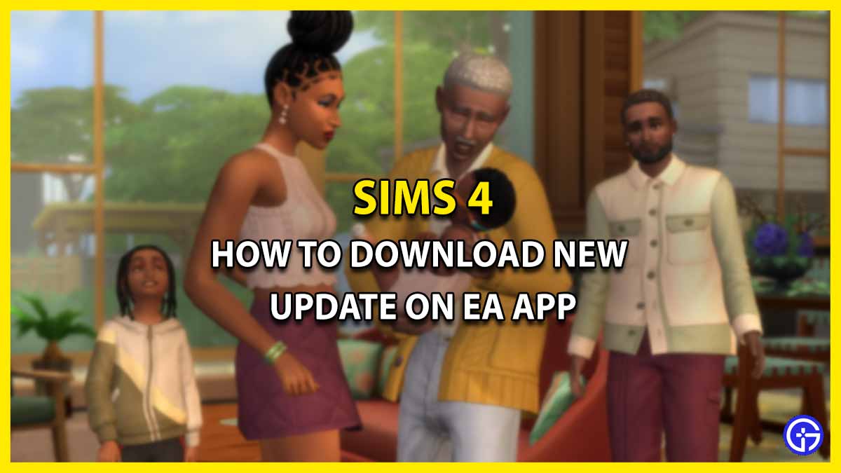 Jak si mohu stáhnout aktualizaci New Sims 4 na EA App