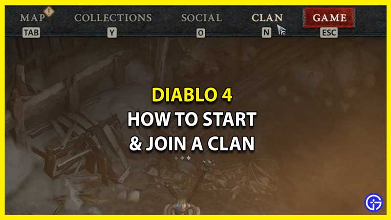 How to Start or Join a Clan in Diablo 4