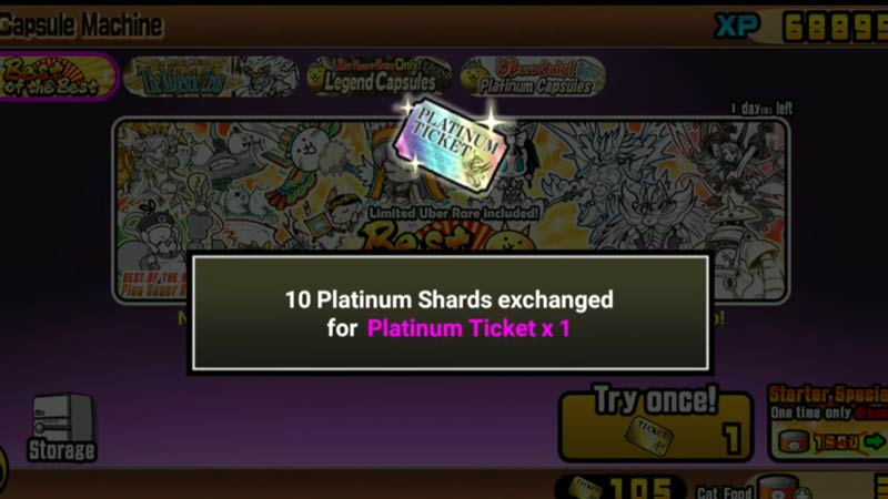 How to collect Platinum Shards in Battle Cats