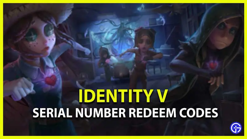 IDV Identity V Redeem Code
