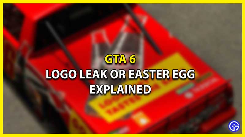 Is the Car Livery an Easter Egg or GTA 6 Logo Leak