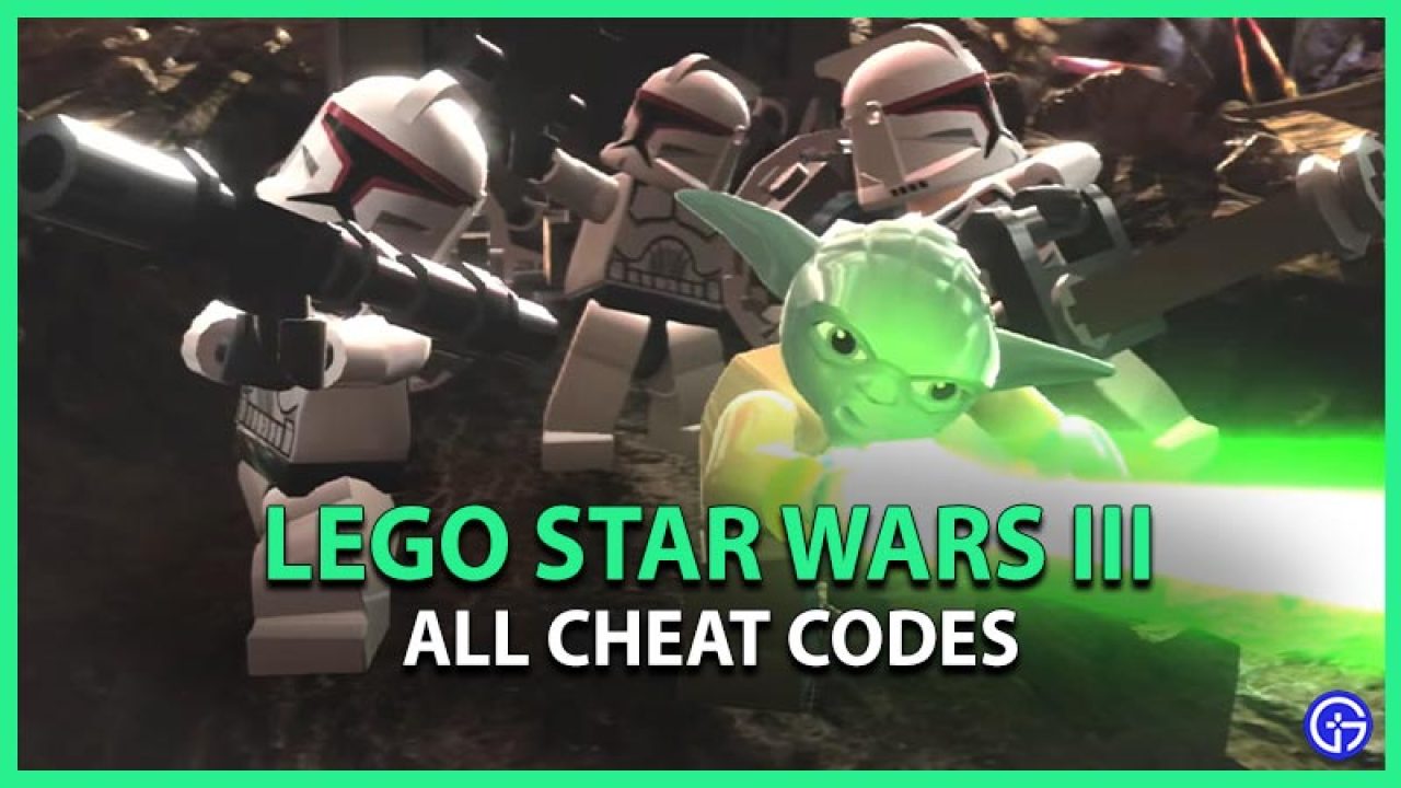 mecanógrafo Seminario Tractor All LEGO Star Wars 3 Cheat Codes (March 2023) - Gamer Tweak
