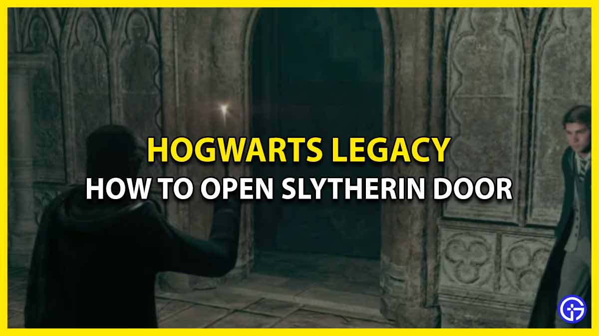 How to unlock Slytherin Door Puzzle in Hogwarts Legacy