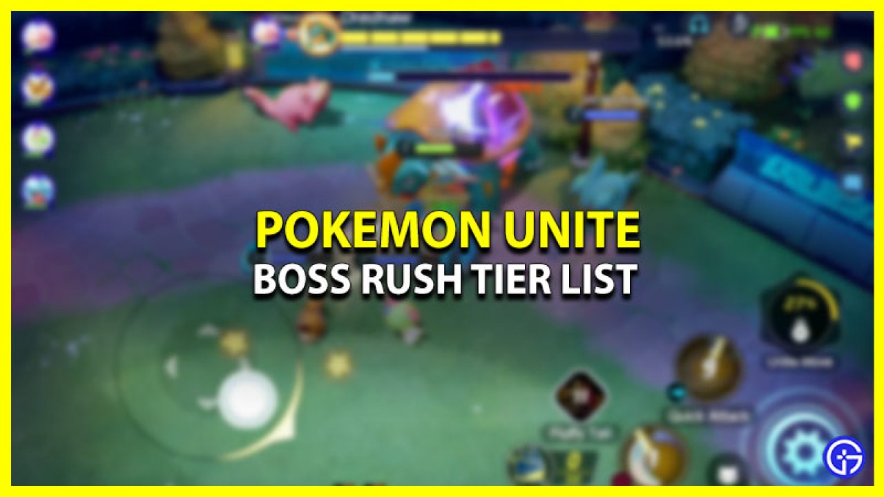 Best Pokemon List For Pokemon Unite Boss Rush (2023)