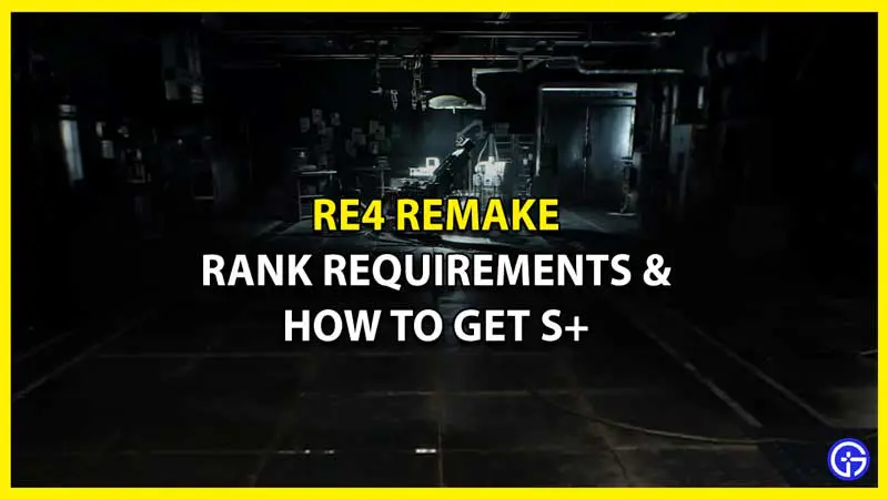 Rank Requirements Guide for Resident 4 Evil Remake