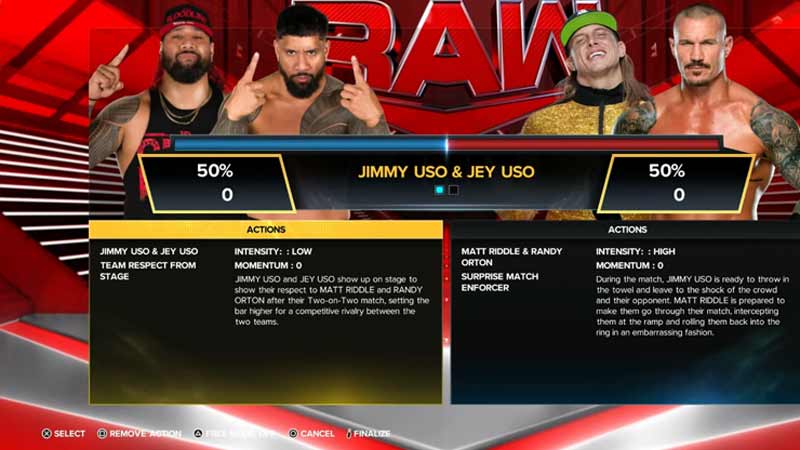 What is the New Rivalry System in WWE 2K23 Universe Mode?