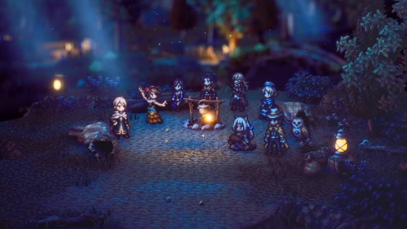 All characters in Octopath Traveler 2