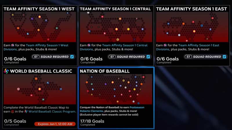 all conquest hidden rewards in MLB The show 23