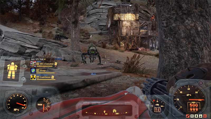 where to find snallygaster in fallout 76 and how to kill them
