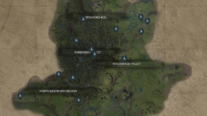 bandit camp enemies location in hogwarts legacy