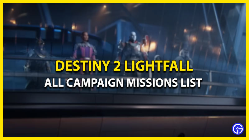 destiny 2 lightfall mission list