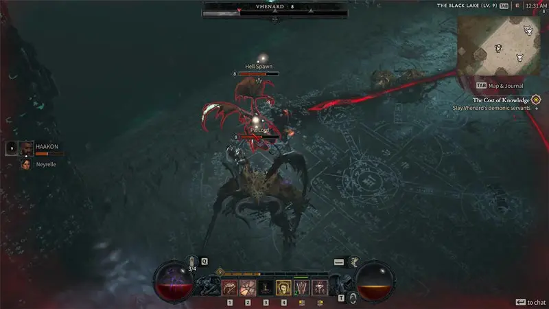 how to beat vhenard in diablo 4