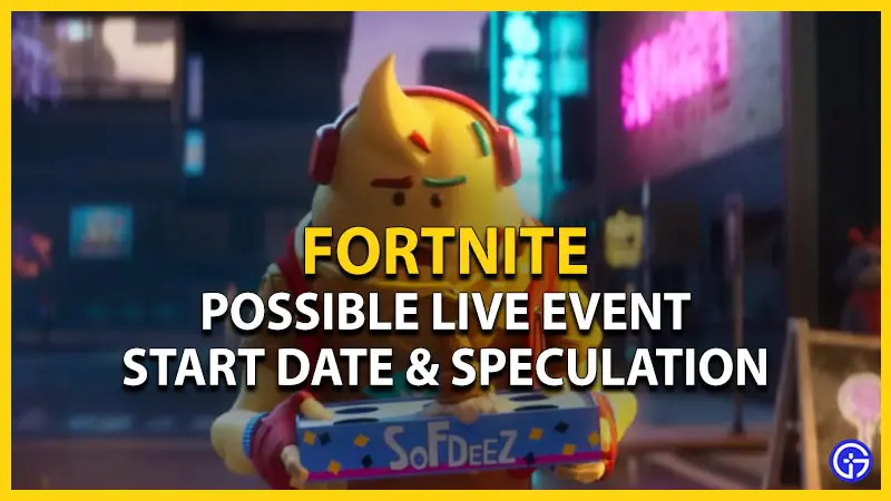 fortnite live event start date speculation