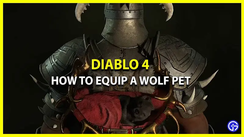 how to get wolf pet diablo 4