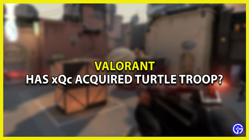 has turtle troop been acquired by xQc