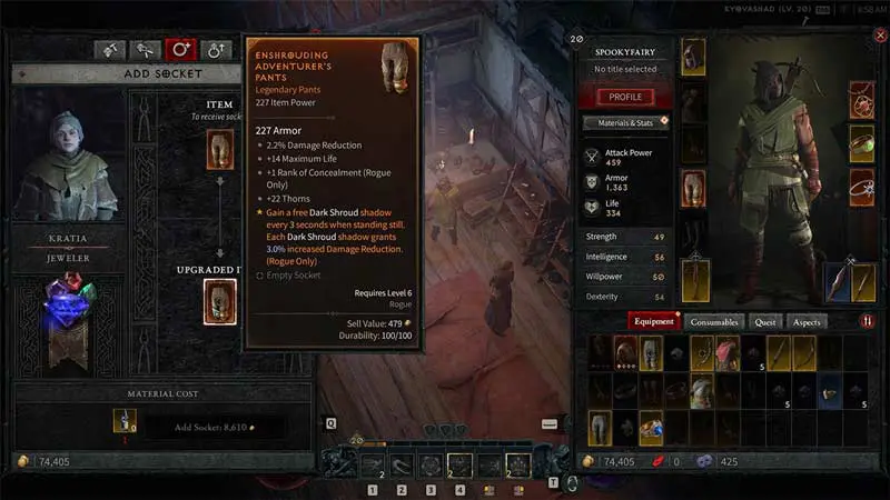 diablo 4 add socket and how gems work