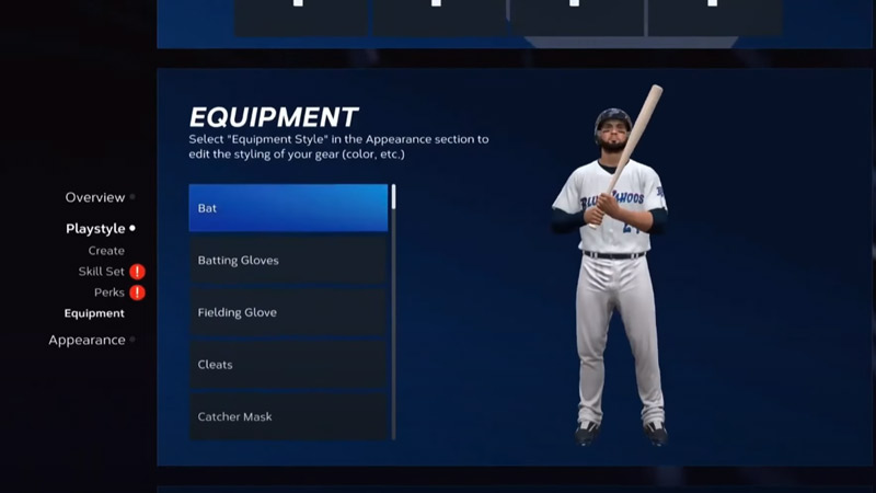 how to create a ballplayer in MLB the show 23