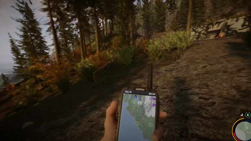 how to find rescued book in sons of the forest.