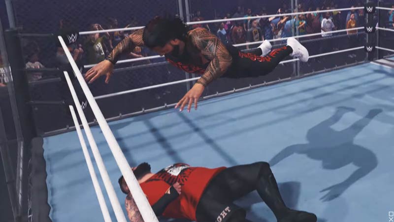 how to perform top rope moves in wwe 2k23